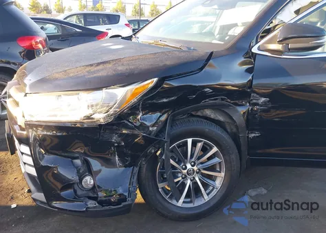 2018 Toyota Highlander Xle from USA, damaged, VIN 5TDKZRFH7JS550469